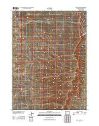 White Rocks Wyoming Historical topographic map, 1:24000 scale, 7.5 X 7.5 Minute, Year 2012