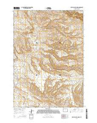 White Sulphur Spring Wyoming Current topographic map, 1:24000 scale, 7.5 X 7.5 Minute, Year 2015