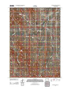 Whitetail Creek Wyoming Historical topographic map, 1:24000 scale, 7.5 X 7.5 Minute, Year 2012
