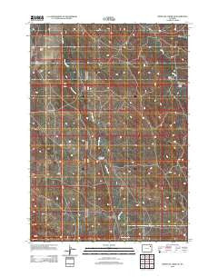 Whitetail Creek SE Wyoming Historical topographic map, 1:24000 scale, 7.5 X 7.5 Minute, Year 2012