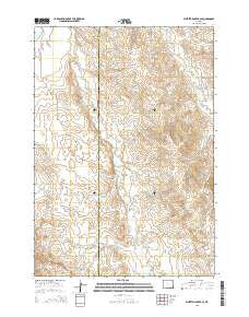 Whitetail Creek SE Wyoming Current topographic map, 1:24000 scale, 7.5 X 7.5 Minute, Year 2015