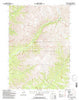 Wiggins Peak Wyoming Historical topographic map, 1:24000 scale, 7.5 X 7.5 Minute, Year 1991