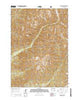 Wiggins Peak Wyoming Current topographic map, 1:24000 scale, 7.5 X 7.5 Minute, Year 2015