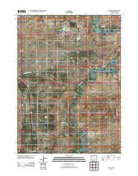 Wilcox Wyoming Historical topographic map, 1:24000 scale, 7.5 X 7.5 Minute, Year 2012