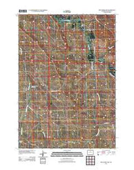 Wild Horse Hill Wyoming Historical topographic map, 1:24000 scale, 7.5 X 7.5 Minute, Year 2012