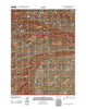 Wild Horse Mountain Wyoming Historical topographic map, 1:24000 scale, 7.5 X 7.5 Minute, Year 2012