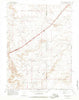 Wildcat Butte Wyoming Historical topographic map, 1:24000 scale, 7.5 X 7.5 Minute, Year 1964