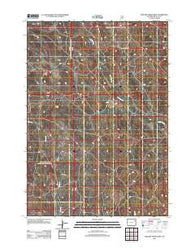 Wildlife Draw West Wyoming Historical topographic map, 1:24000 scale, 7.5 X 7.5 Minute, Year 2012