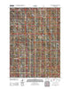 Wildlife Draw West Wyoming Historical topographic map, 1:24000 scale, 7.5 X 7.5 Minute, Year 2012