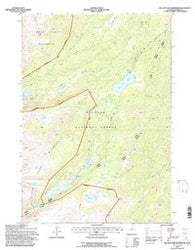 Willow Park Reservoir Wyoming Historical topographic map, 1:24000 scale, 7.5 X 7.5 Minute, Year 1993