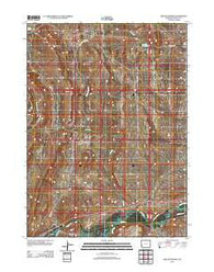 Willow Springs Wyoming Historical topographic map, 1:24000 scale, 7.5 X 7.5 Minute, Year 2012