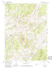 Windy Peak Wyoming Historical topographic map, 1:24000 scale, 7.5 X 7.5 Minute, Year 1964