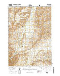 Wolf Wyoming Current topographic map, 1:24000 scale, 7.5 X 7.5 Minute, Year 2015