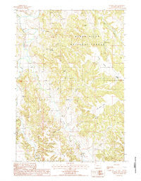 Wonder View Wyoming Historical topographic map, 1:24000 scale, 7.5 X 7.5 Minute, Year 1984