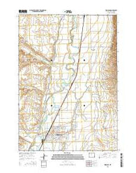 Worland Wyoming Current topographic map, 1:24000 scale, 7.5 X 7.5 Minute, Year 2015