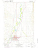 Worland Wyoming Historical topographic map, 1:24000 scale, 7.5 X 7.5 Minute, Year 1967