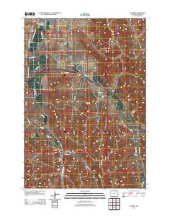 Wyarno Wyoming Historical topographic map, 1:24000 scale, 7.5 X 7.5 Minute, Year 2012