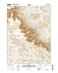 Y B O Canyon Wyoming Current topographic map, 1:24000 scale, 7.5 X 7.5 Minute, Year 2015