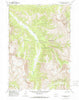Yellow Mountain Wyoming Historical topographic map, 1:24000 scale, 7.5 X 7.5 Minute, Year 1970