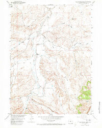 Yellowstone Ranch Wyoming Historical topographic map, 1:24000 scale, 7.5 X 7.5 Minute, Year 1958