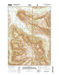 Yellowstone Point Wyoming Current topographic map, 1:24000 scale, 7.5 X 7.5 Minute, Year 2015