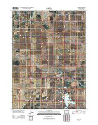 Yoder Wyoming Historical topographic map, 1:24000 scale, 7.5 X 7.5 Minute, Year 2012