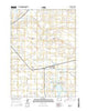 Yoder Wyoming Current topographic map, 1:24000 scale, 7.5 X 7.5 Minute, Year 2015