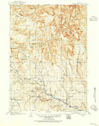 Younts Peak Wyoming Historical topographic map, 1:125000 scale, 30 X 30 Minute, Year 1905