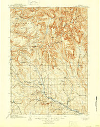 Younts Peak Wyoming Historical topographic map, 1:125000 scale, 30 X 30 Minute, Year 1907