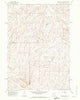 Zimmerman Buttes Wyoming Historical topographic map, 1:24000 scale, 7.5 X 7.5 Minute, Year 1966