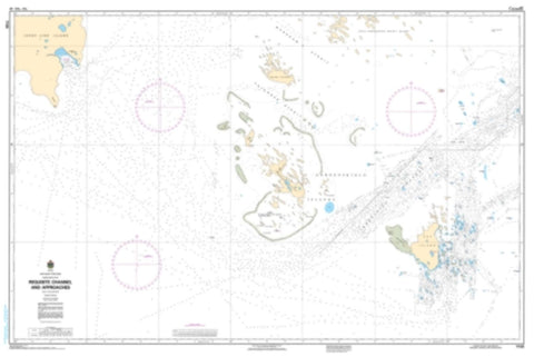 Buy map Requisite Channel and Approaches by Canadian Hydrographic Service