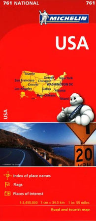 Buy map United States (761) by Michelin Maps and Guides