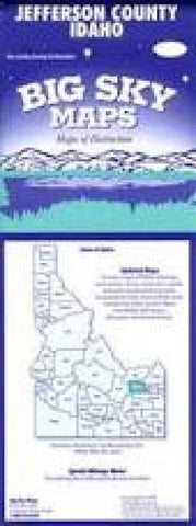 Buy map Jefferson County, Idaho by Big Sky Maps