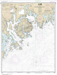 Buy map Frenchman and Blue Hill Bays and Approaches (13312-23) by NOAA