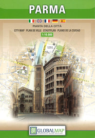 Buy map Parma, Italy by Litografia Artistica Cartografica