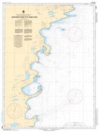 Buy map Northwest Point to/a Jones Point by Canadian Hydrographic Service