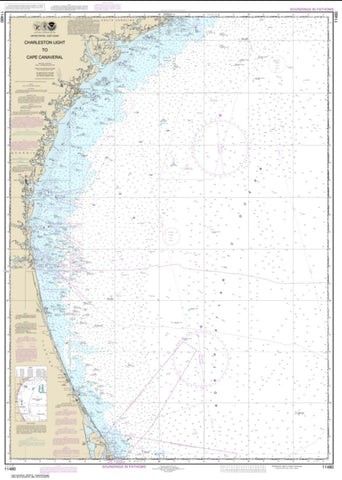 Buy map Charleston Light to Cape Canaveral (11480-41) by NOAA
