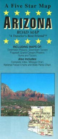 Buy map Arizona by Five Star Maps, Inc.