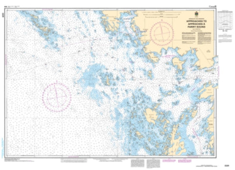 Buy map Approaches to/Approches a Parry Sound by Canadian Hydrographic Service