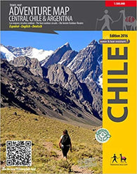 Buy map Adventure Map Central Chile & Argentina
