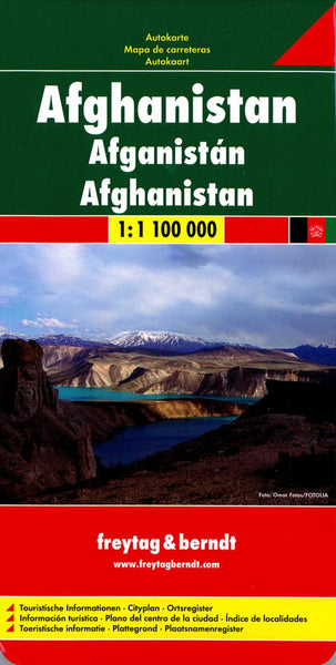 Buy map Afghanistan by Freytag-Berndt und Artaria