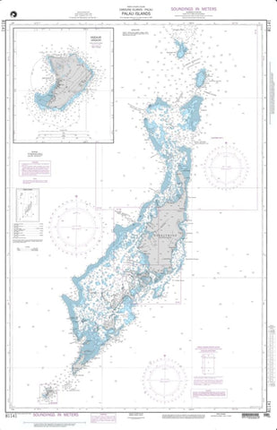 Buy map Palau Islands (Caroline Islands) (NGA-81141-5) by National Geospatial-Intelligence Agency