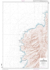 Buy map Cote Ouest de Corse - Du Cap Corse au golfe dAjaccio by SHOM