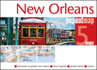 Buy map New Orleans, Louisiana, PopOut Map by PopOut Products
