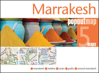 Buy map Marrakesh, Morocco, PopOut Map by PopOut Products