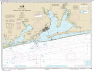 Buy map Pensacola Bay and approaches (11382-42) by NOAA