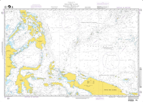 Buy map Pacific Ocean - Philippine Islands To Bismarck Archipelago (NGA-507-2) by National Geospatial-Intelligence Agency