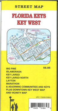 Buy map Florida Keys : Key West : street map