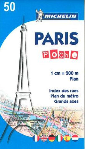 Buy map Paris Pocket (50) by Michelin Maps and Guides