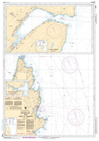 Buy map Motion Bay to/a Cape St Francis by Canadian Hydrographic Service